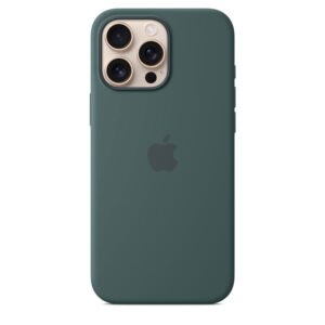 [:en]iPhone 16 Pro Silicone Case with MagSafe – Lake Green[:ar]جراب سيليكون مع MagSafe لهاتف iPhone 16 Pro