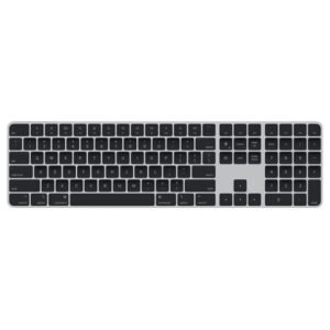 [:en]Apple Magic Keyboard with Touch ID and Numeric Keypad[:ar]Apple لوحة مفاتيح ماجيك مع زر التعرف باللمس ولوحة أرقام لأجهزة ماك المزودة بـ Apple سليكون