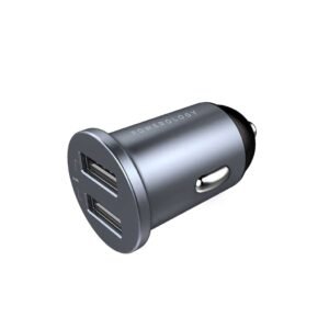 [:en]Powerology Dual USB-A Port Mini Car Charger 24W[:ar]شاحن سيارة Powerology بمنفذ USB-A مزدوج قوة 24 واط