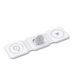 [:en]WIWU M6 Power Air Foldable 3 BY 1 Wireless Charger 15W[:ar]ويوي شاحن لاسلكي 15 وات 3 في 1 قApple للطي بـ لون أبيض