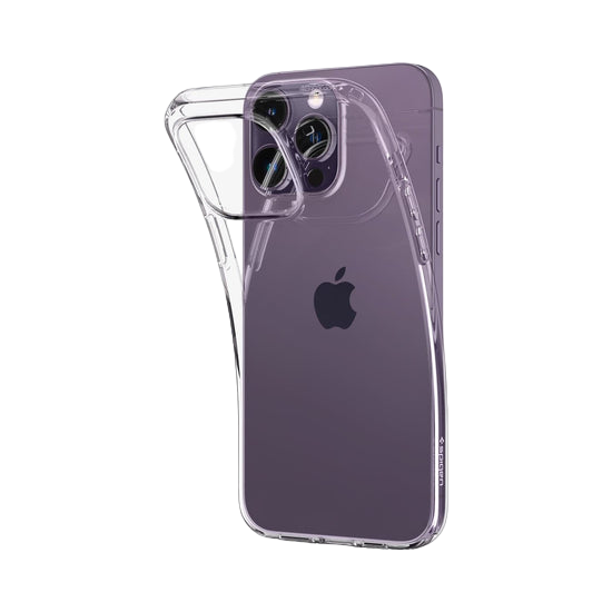 [:en]Spigen Case iPhone 14 Pro Max Liquid Crystal[:ar]سبيجن جراب حماية من الكريستال السائل لـ هاتف iPhone 14 برو ماكس - شفاف