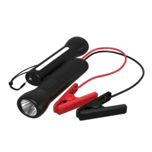 [:en]Mophie Powerstation Go Rugged Flashlight[:ar]موفي باور ستيشن جو كشاف مع بطارية متنقلة لتشغيل السيارة بـ لون أسود