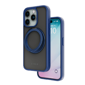 [:en]Levelo Ringo MagSafe Multi-Functional Kickstand Case for iPhone 15 Pro Max[:ar]ليفيلو جراب حماية رينجو بـ حامل متعدد الوظائف متوافق مع ماج سيف لـ هاتف iPhone 15 برو ماكس بـ لون أزرق