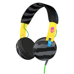 [:en]Skullcandy Grind Tap Tech On Ear Headset Locals - Yellow/Black[:ar]سماعة Skullcandy Grind Tap Tech على الأذن Locals