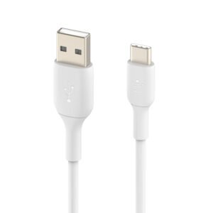 [:en]Belkin CAB001bt1MWH Boost Charge USB-C to USB-A Cable 1m - White[:ar]كApple بلكين CAB001bt1MWH بوست تشارج USB-C و USB-A بطول 1 متر