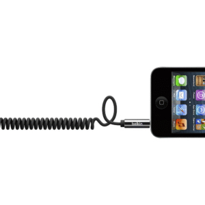 [:en]Belkin MIXIT Coiled 3.5mm Aux Cable[:ar]كApple صوت بيلكن دائري 3.5 ملم - أسود