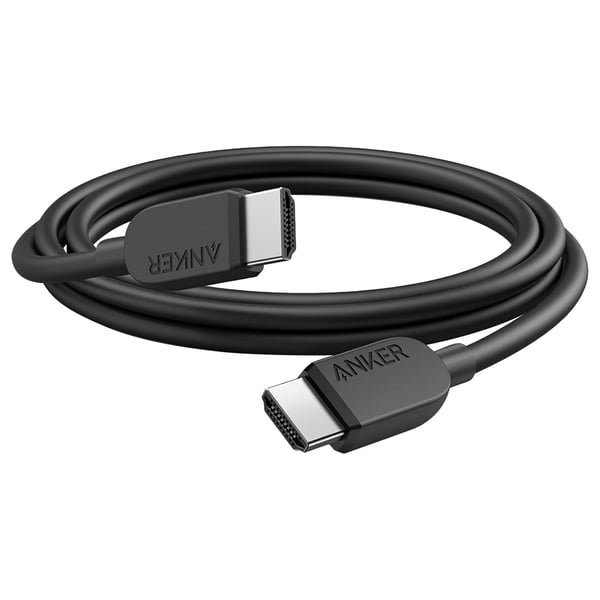 [:en]Anker Superior Definition HDMI 2.1 Cable 8K, 6ft[:ar]كApple HDMI 2.1 من انكر يدعم جودة 8K بطول 1.8 متر - أسود