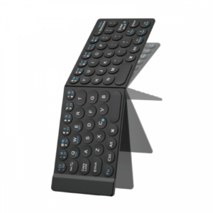 [:en]Wiwu Fold Mini Wireless Keyboard[:ar]ويوي ميني فولد كيبورد لاسلكى مينى قApple للطى بـ لون أسود