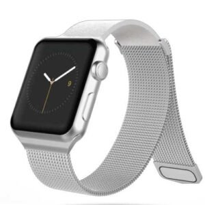 [:en]X-doria Mesh Band for Apple Watch 42/44mm[:ar]إكسدوريا Mesh سوار كلاسيك لـ ساعة Apple الذكية مقاس 42/44 ملم - فضي