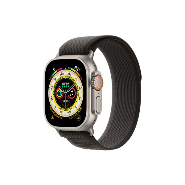 [:en]Wiwu Trail Loop Watchband For Apple watch 42-49mm - Black + Grey[:ar]حزام ساعة Wiwu Trail Loop متوافق مع ساعة Apple مقاس 42-49 ملم - أسود+رمادى