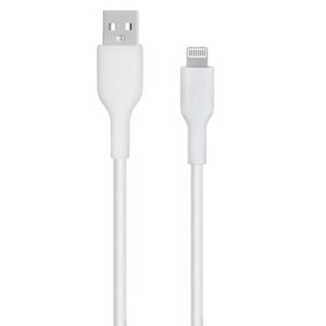 [:en]Powerology PVC Mfi Cable USB-A to Lightning 1.2M[:ar]باورولوجي كApple PVC معتمد من Mfi من النوع A إلى إضاءة بطول 1.2 متر لون أبيض