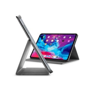 [:en]Cellularline Stand Case iPad Pro 12.9 (2020)[:ar]سيلولار لاين حافظة حماية لـ آيباد برو مقاس 12.9 بوصة مع مكان للقلم - أسود