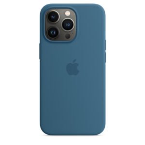[:en]Apple iPhone 13 Pro Silicone Case with MagSafe[:ar]Apple جراب حماية من السليكون لـ iPhone 13 برو مع MagSafe - أزرق